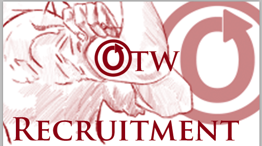 OTW recruitment banner by Erin